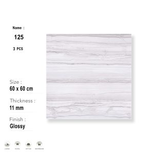 Marble Glossy 125