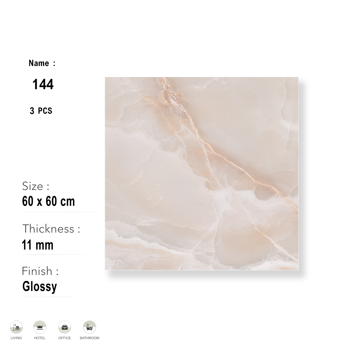 Marble Glossy 144 - Image 3